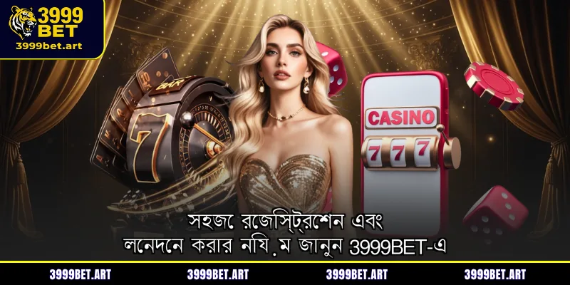 সহজে রেজিস্ট্রেশন এবং লেনদেন করার নিয়ম জানুন 3999BET-এ